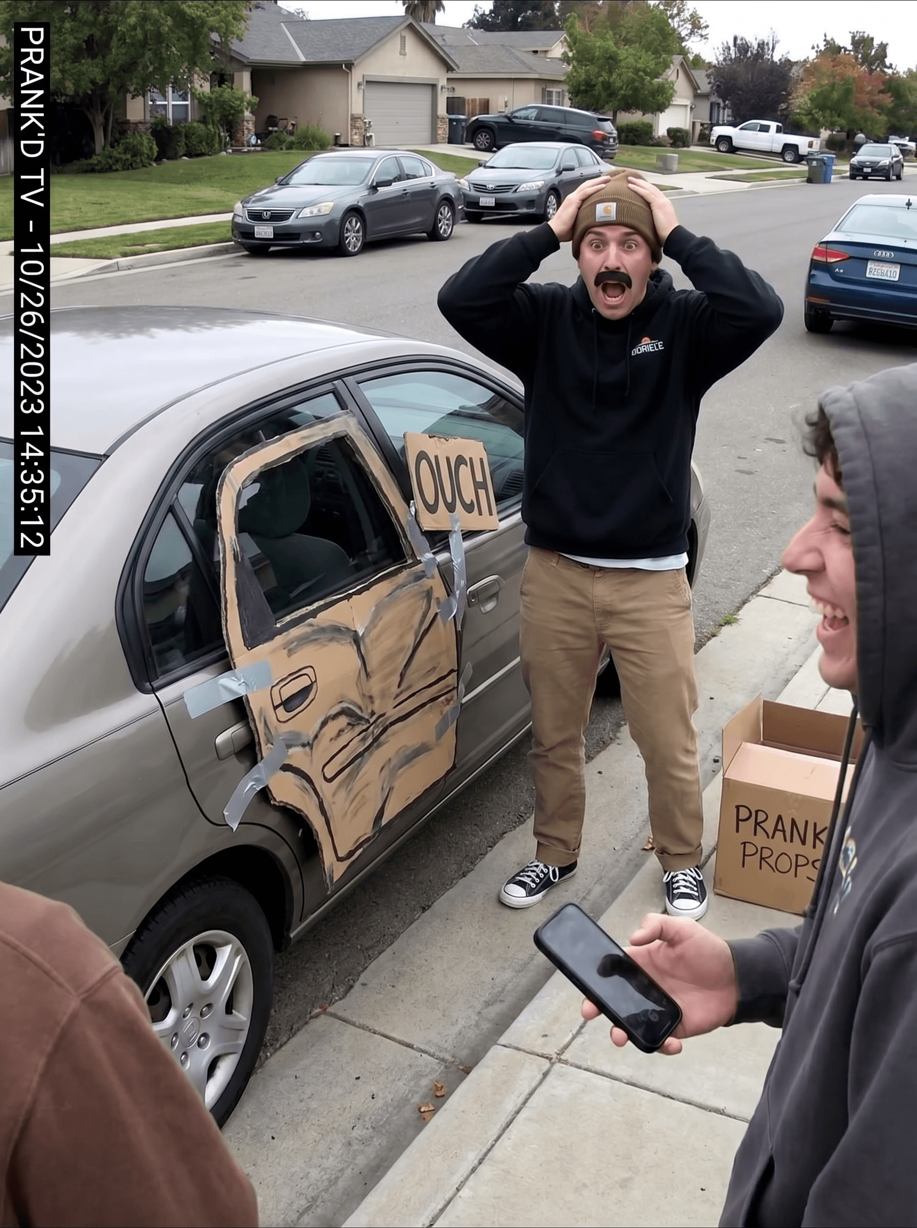 Car Crash Prank