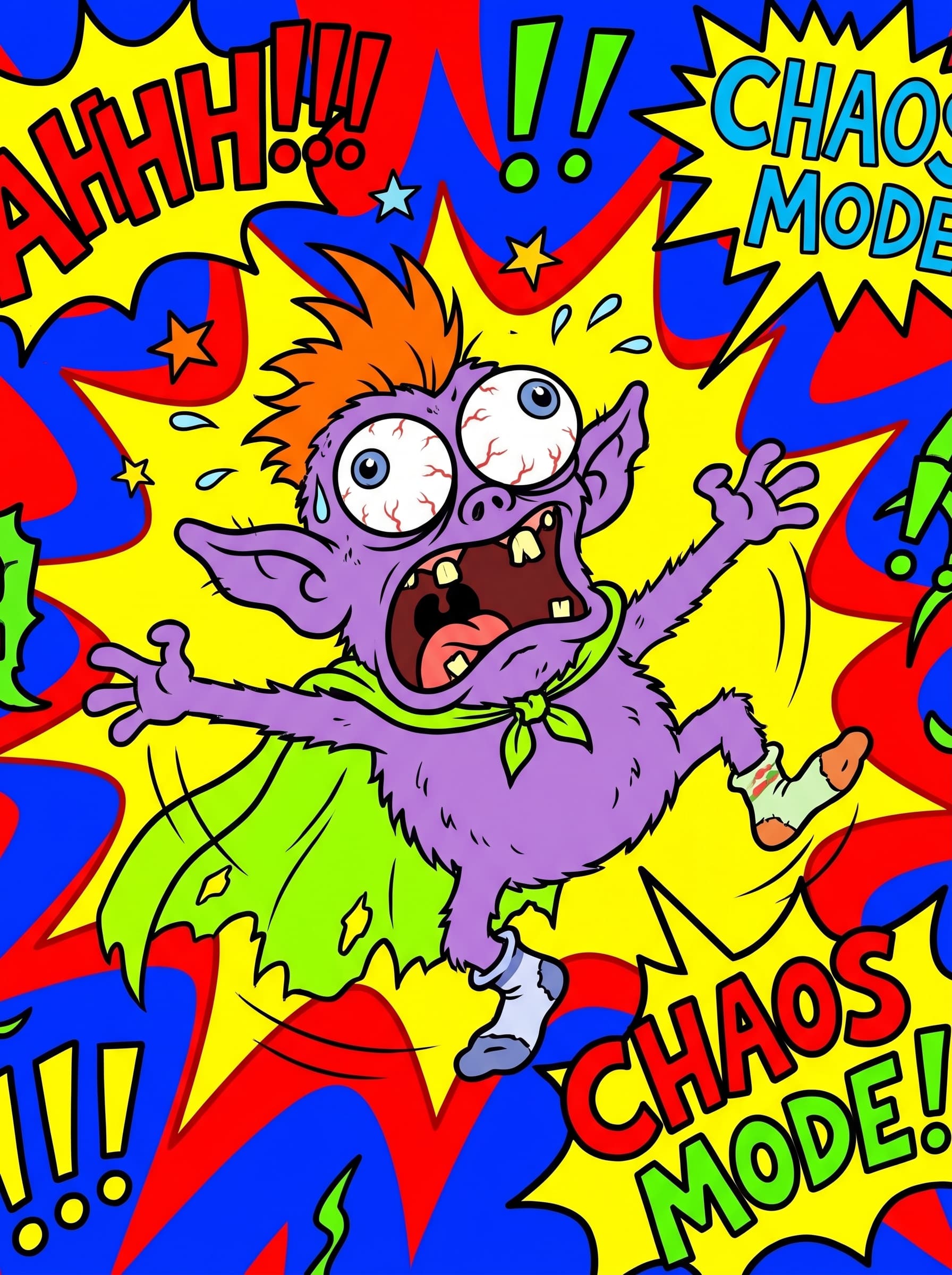 Unhinged Cartoon